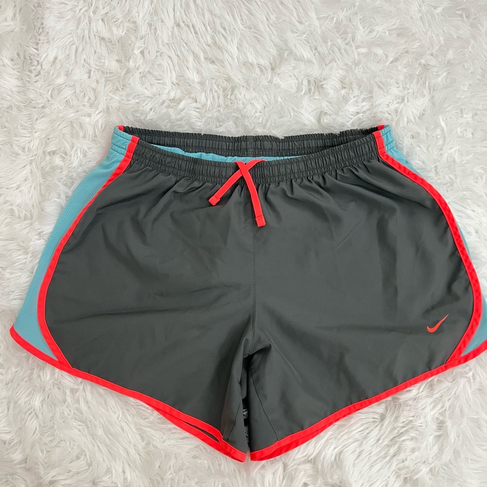 Nike Gray Athletic Shorts Dri Fit